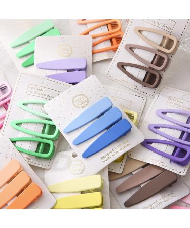 hgnxa 3 Metal Hair Clips Candy Color Duckbill Hair Clip Cute Hair Clamps Heavy Duty Barrettes for Women Styling Gifts - Buy Online on GoSupps.com