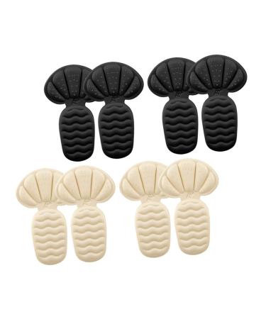 4 Pairs Heel Pad Wear-Resistant Heel Liners Silicone Heel Sticker Anti Slip Heel Insert Heel Protectors for High Heel Shoes Heel Inserts for Women Heels Women's Replaceable Gel