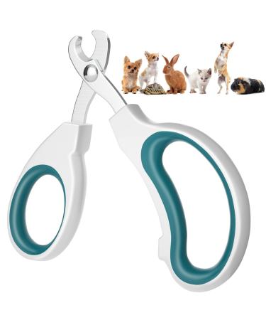 Cat Nail Clipper, Claw Trimmer Made of Stainless Steel, Clean Cut, No Shred, Mirror Finish. Small Animal Nail Clippers for Cats, Kittens, Bunny, Kittys, Puppy, Rabbit, Gatos, and More Pet