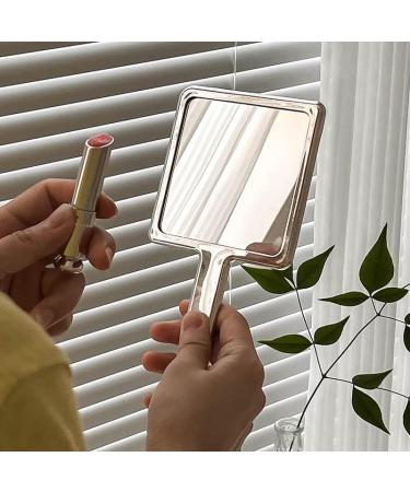 AMOBON Aesthetic Hand Mirror: Bling Bling Makeup Mirror for Room Decor - Travel, Living Room, Bedroom - Buy Online on GoSupps.com