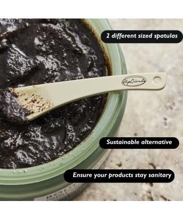 UpCircle Cosmetic Spatulas - 2 Pack - Clean, Water-Free, Sanitary, Plastic-Free, Washable, Reusable - Buy Online on GoSupps.com