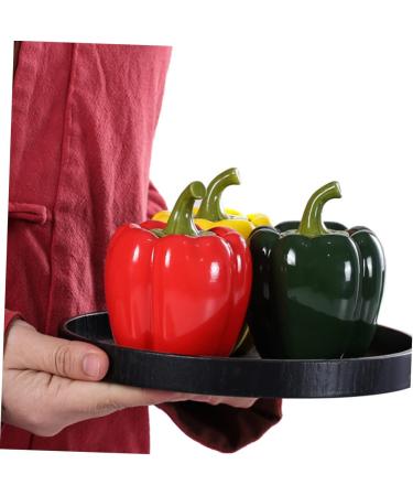 Zerodeko Porcelain Shop Mini Chili Kitchen Salt Bulk Can Decor Pot Dry Sugar Candy Center Storage 1 - Buy Online on GoSupps.com