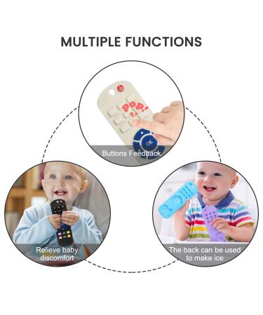 Shop Silicone Bathing Toys for 3-Month-Olds | Remote-Controlled Dental Aid & Soothing Bite Rings | Black & White - Buy Online on GoSupps.com