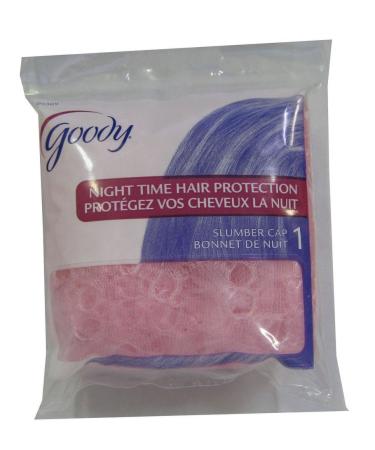 Goody 00309 Night Time Hair Protection Slumber Cap  Expertly Crafted to Provide Secure Fit  Helps Maintain Your Look in Between Salon Visits  Generous Cut Provides Extra Room When Needed