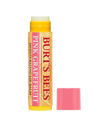 Burt s Bees 100% Natural Moisturizing Lip Balm Pink Grapefruit - 1 Tubes