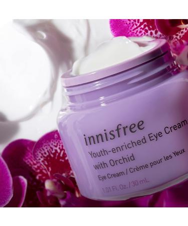 Innisfree Orchid Youth Enriched Eye Cream with Hyaluronic Acid - Moisturizing Eye Cream - Buy Online on GoSupps.com