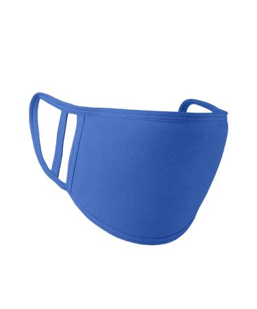 Unisex cotton cloth provides protection from dirt. 1 Adult - Royal Blue.