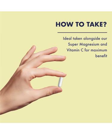 Higher Nature Pantothenic Acid 500mg - Vitamin B5 Supplement for Tiredness & Fatigue - Gluten Free - 60 Capsules - Buy Online on GoSupps.com