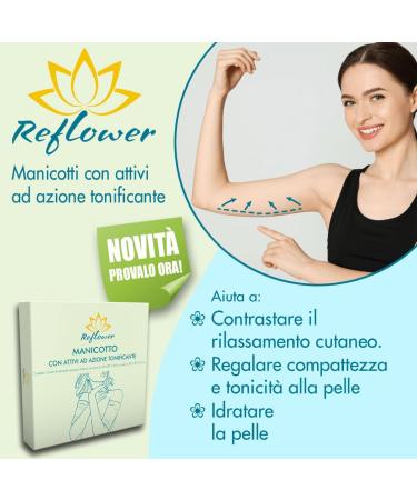  VITA AL TOP Srl Toning Sleeve 2 x 40 ml - Cosmetic treatment for arms - Reflower - Buy Online on GoSupps.com