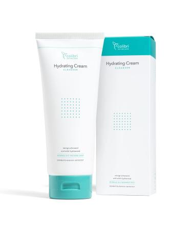 colibri skincare Hydrating Cream Cleanser 200ml - rich facial cleansing especially for dry skin - face wash for optimal cleansing of face and d collet - Made in Germany