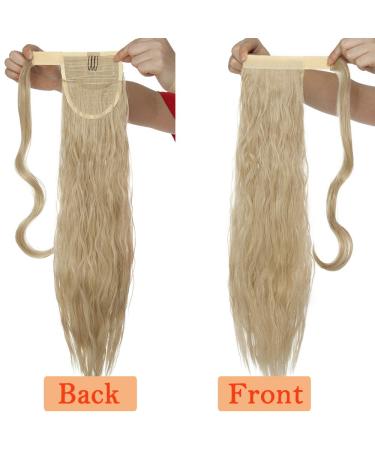 SEGO Hairpiece Ponytail Clip - 20 Ash Blonde & Bleach Blonde Braid Extension | International Shipping - Buy Online on GoSupps.com