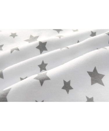 MAMIMAKA Baby Rompers Pajamas Cotton Jumpsuit | Long Sleeve Footed Bodysuit 0-3 Months Grey - Buy Online on GoSupps.com