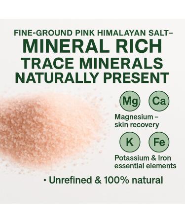  GiDeli GiDeli Himalaya Fine Salt 5 kg Natural Unrefined Pink Pakistan Kitchen Baking Bathroom - Buy Online on GoSupps.com