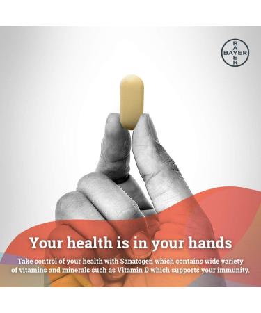 Sanatogen A-Z Complete Multivitamin Tablets | 180 Tablets | 6 Months Supply - Buy Online on GoSupps.com