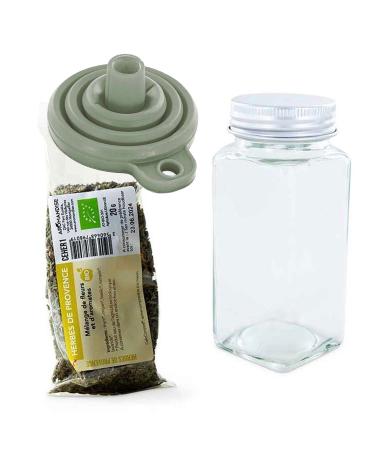 Spice Powder Bottle + Funnel + Herbs de Provence 20 g