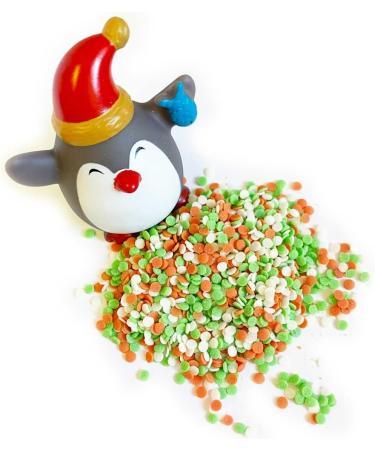 A Pinch Of - Christmas Confetti - 25g. Matt red green & white sugar confetti. Perfect for decorating all your festive cakes bakes & baking into cookies & cupcakes. Just enough for a single bake. - Buy Online on GoSupps.com