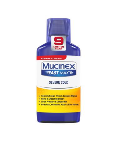 Mucinex Fast-Max Severe Cold Relief Liquid 6 oz