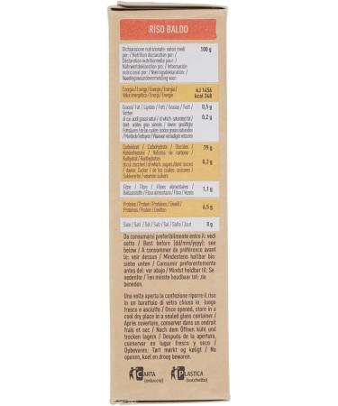  Alce Nero Baldo Rice Bio 500g - Buy Online on GoSupps.com