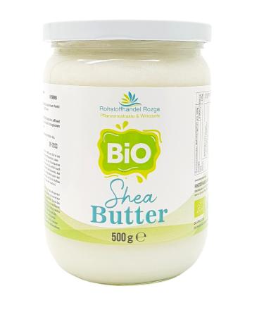 Shea butter organic 500 g in a glass 100% pure top quality - Buy Online on GoSupps.com