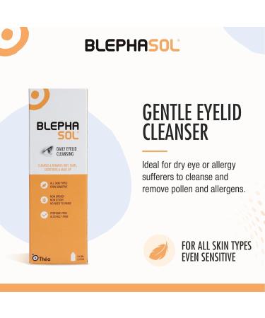 2 x Blephasol Micellar Eyelid Cleansing Lotion | Effective and Gentle Cleansing for Make-Up Removal Inflamed and Sensitive Eyelids | Soap & Alcohol-Free | Pack of 2 x 100 ml - Buy Online on GoSupps.com