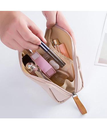 Buy Large Capacity Makeup Bag - Polyester Toiletry Bag with Smooth Zipper for Women & Girls - Travel & Home Storage in Black & Red - Buy Online on GoSupps.com