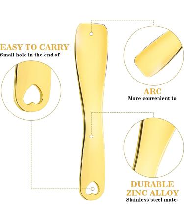 WLLHYF 3 PCS Metal Cosmetic Spatula Stick Set for Skincare - Beauty Spa Spoon for Facial Cream Mask Mixing - Buy Online on GoSupps.com