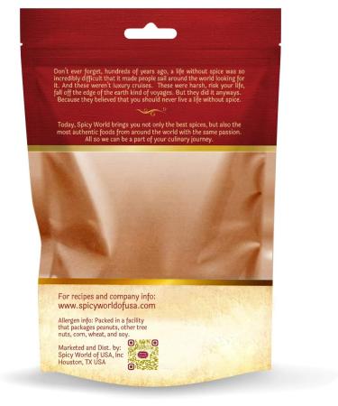 Spicy World Red Chilli (Mirchi) Powder 14oz (400g) All Natural Salt-Free Indian Spice | Vegan | No Colors | Resealable Bag - Buy Online on GoSupps.com