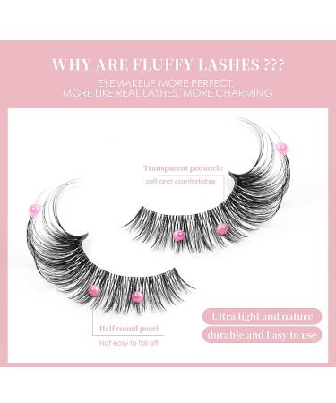 24 Pairs Handmade False Eyelashes | Wispy Fluffy Cat Eyelashes - Versatile Styles & Ultra-Comfortable for Everyday Glam - Buy Online on GoSupps.com