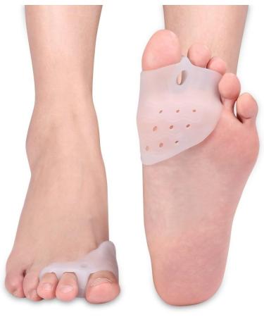 Silicone Toe Spreader & Bunion Corrector Hallux Valgus Relief for Hammer Toe | International Shipping Available - Buy Online on GoSupps.com