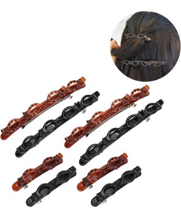 Fashion Double Layer Twist Hair Band Double Bangs Hairstyle Hairpin Bangs Hairstyle Hairpin Set Women Girls Hair Styling Bangs Clip Hair Tool Accessories - Buy Online on GoSupps.com