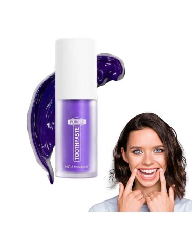 Stavdlnn purple tooth paste purple toothpaste white teeth purple toothpaste purple brighten toothpaste lighten toothpaste purple toothpaste for tooth whitening purple toothpast white teeth whitening toothpaste