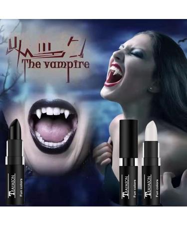 Professional Black Cream-Blendable Stick for SFX Makeup & Cosplay - Safe & Smudge-proof Face & Body Paint Stick for Halloween Sports - Go Ho Makeup Clown - Buy Online on GoSupps.com