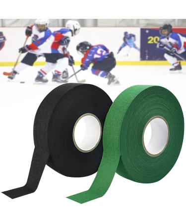 Durantey 2 Rolls Rollen Tape Ice Hockey Anti-slip ice hockey hockey bat tape waterproof ice hockey racket tape 2.5cm*25m hockey handlebar black & green hockey tape for field hockey handle tape - Buy Online on GoSupps.com
