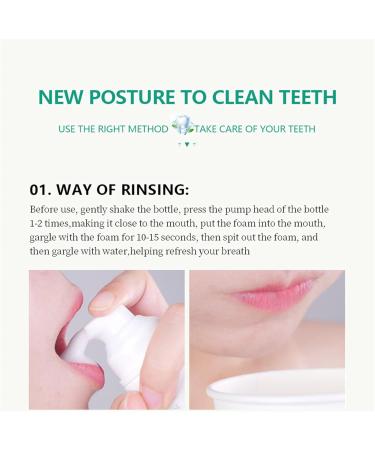 Teeth Whitening Toothpaste Foam 60ml | Bright White Teeth & Stain Removal - Color Correction for Coffee & Smoking - Buy Online on GoSupps.com