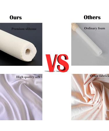 Silk Ribbon Pink Heatless Hair Curler - Soft Rubber Hair Rollers for Sleeping Curls - Buy Online on GoSupps.com