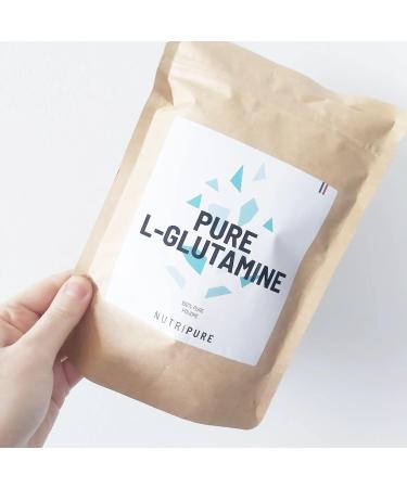 Kyowa Vegetable L-Glutamine 100% Pure | L-Glutamine Powder | Food Supplement | Amino Acid | Recovery After Training | 150g | 1 Month Cure | Made in France Nutripure - Buy Online on GoSupps.com