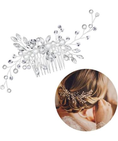 Hair Combs Slides Clips Bridal Flower Hair Pins for Girls Women Hair Accessories Hair Clips - Buy Online on GoSupps.com