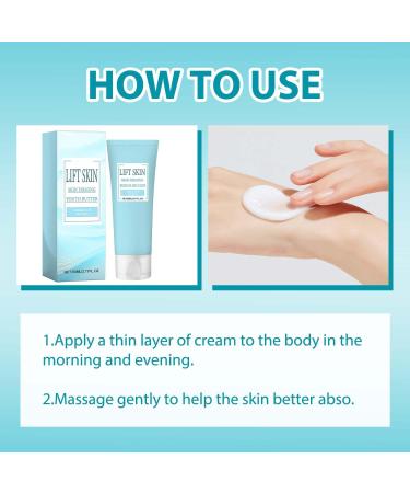 2 x Luxelift Skin Firming Youth Butter Luxelift Skin Firming Cream for Loose Skin Moisturizes Skin and Improves Fine Lines Body Butter Anti Aging Moisturizer - Buy Online on GoSupps.com