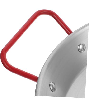 Garneck Roaster Pan with Lid Outdoor Paella Maker Culinary Tools Granite Frying Pan Baking Dish with Lid Roasting Pans Chicken Fried Stainless Steel Saucepan Enamel China Korean 20*16CM Silver - Buy Online on GoSupps.com
