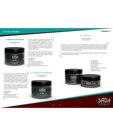 SADA Foot Cream with Aloe Vera & Peppermint | Urea & Carnauba Wax - 500ml | Hydrating & Soothing Foot Care - International Shipping - Buy Online on GoSupps.com