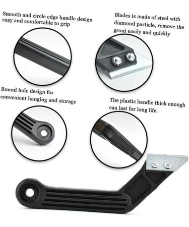 PRETYZOOM Bevel Corner Scraping Tile Bevel Scraper Set | Adjustable Clamp Household Cleaning Tools | Utility Scraper & Glass Spatula for Home Improvement - Buy Online on GoSupps.com