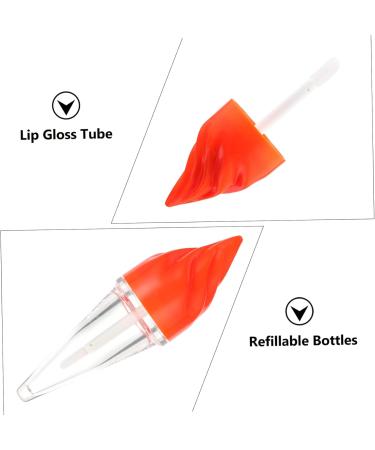 Homoyoyo Lot De 6 Tubes De Brillant L vres Vides Pour Cr me Glac e Rechargeables Et Portables Format Moyen Outil Cosm tique Pour Voyage Et Usage Quotidien - Buy Online on GoSupps.com