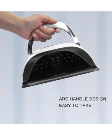Buy 180W UV Gel Nail Dryer - UV LED Nail Lamp with 4 Timers & Auto Sensor for Perfect Shellac Manicure - Buy Online on GoSupps.com