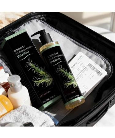2 St ck Rosmarin-Haarwuchs-Shampoo Nat Rliches Shampoo Zur St Rkung Und Verdickung Mit Hydrolysiertem Keratin F R Feines Haar Und Haarausfall F R Frauen Und M Nner - Buy Online on GoSupps.com