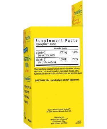 Sunshine Vitamin D-3 1000 IU for Healthy & Strong Bones - 60 Servings - Buy Online on GoSupps.com