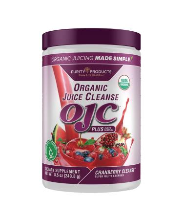 Certified Organic Juice Cleanse - OJC Plus - Cranberry Cleanse,8.49OZ/240.8g 8.49 Ounce (Pack of 1)