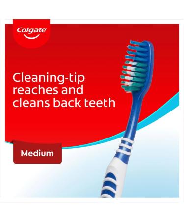 Shop Colgate Extra Clean Medium Toothbrush - Best International Shipping & Top Quality Oral Care - Buy Online on GoSupps.com