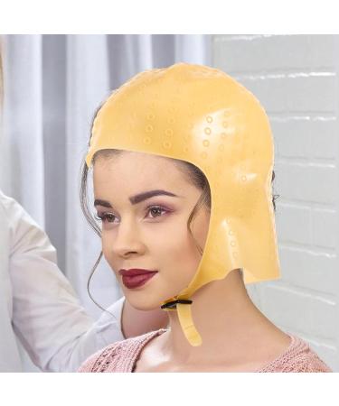 Vaguelly Bonnet de Coloration Capillaire Silicone 2 Pi ces Taille Unique avec Aiguille pour M ches Bonnet M ches R utilisable pour Professionnels et Particuliers Utilisation Salon - Buy Online on GoSupps.com