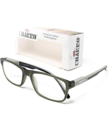El Charro Colorado Black Reading Glasses - Diopter +1.5 | Stylish & Comfortable Eyewear for International Shipping - Buy Online on GoSupps.com