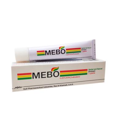 MEBO Burn Cream Skin Ointment Wound & Scar Care Fast First Aid Health Beauty Care (1 Tube  75 grams)